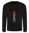 Світшот AC/DC print Чорний фото