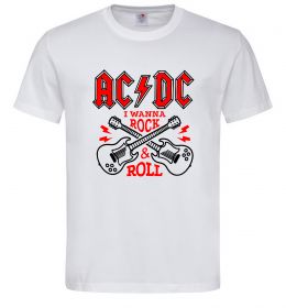 Мужская футболка I wanna rock AC/DC