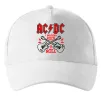 Кепка I wanna rock AC/DC Белый фото
