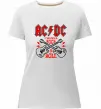 Женская премиум футболка I wanna rock AC/DC Белый фото