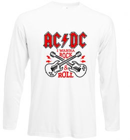 Лонгслів I wanna rock AC/DC Лонгслів I wanna rock AC/DC