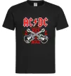 Мужская футболка I wanna rock AC/DC Черный фото