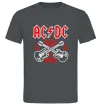 Мужская футболка I wanna rock AC/DC Графит фото