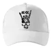 Кепка AC/DC skull Белый фото