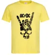 Чоловіча футболка AC/DC skull Лимонний Чоловіча футболка AC/DC skull Лимонний фото
