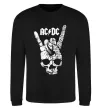 Світшот AC/DC skull Чорний фото