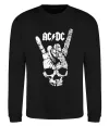 Світшот AC/DC skull Чорний фото