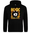 Женская толстовка (худи) Highway to hell Ангус Янг Черный фото