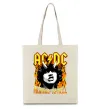 Эко-сумка Highway to hell Ангус Янг Бежевый Эко-сумка Highway to hell Ангус Янг Бежевый фото