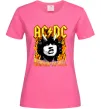 Жіноча футболка Highway to hell Ангус Янг Яскраво-рожевий фото