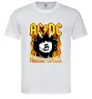 Чоловіча футболка Highway to hell Ангус Янг Білий Чоловіча футболка Highway to hell Ангус Янг Білий фото