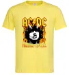 Чоловіча футболка Highway to hell Ангус Янг Лимонний Чоловіча футболка Highway to hell Ангус Янг Лимонний фото