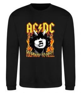 Свитшот Highway to hell Ангус Янг