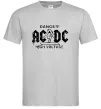 Мужская футболка High voltage AC/DC Серый фото