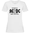 Женская футболка High voltage AC/DC Белый фото