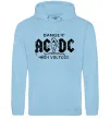 Мужская толстовка (худи) High voltage AC/DC Голубой Мужская толстовка (худи) High voltage AC/DC Голубой фото