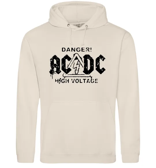 Мужская толстовка (худи) High voltage AC/DC Таш фото