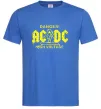 Мужская футболка High voltage AC/DC Ярко-синий фото