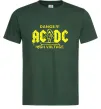 Мужская футболка High voltage AC/DC Темно-зеленый фото