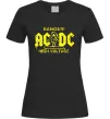 Женская футболка High voltage AC/DC Черный фото