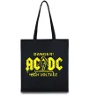 Эко-сумка High voltage AC/DC Черный фото