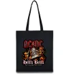 Еко-сумка Hells bells AC/DC Чорний фото