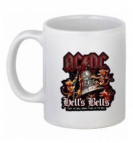 Чашка керамическая Hells bells AC/DC