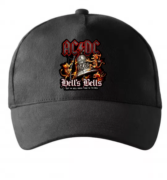 Кепка Hells bells AC/DC Черный фото
