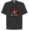 Футболка Оверсайз Hells bells AC/DC Черный фото