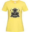 Женская футболка Hells bells print Лимонный фото