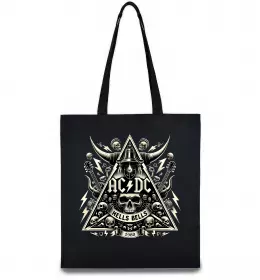 Эко-сумка Hells bells print Черный фото