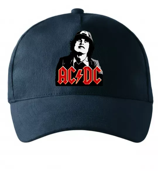 Кепка Angus Young AC/DC Темно-синій фото