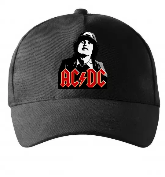 Кепка Angus Young AC/DC Чорний фото