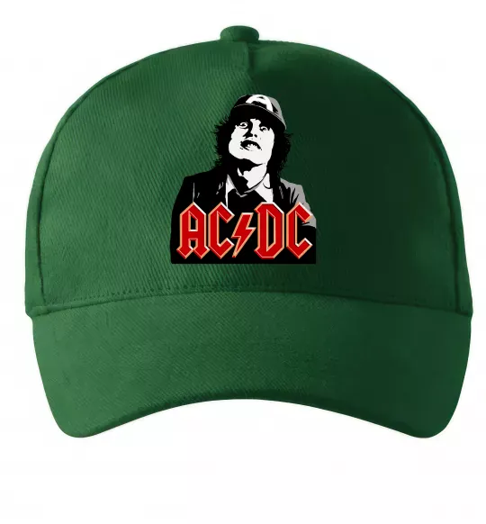 Кепка Angus Young AC/DC Темно-зелений фото