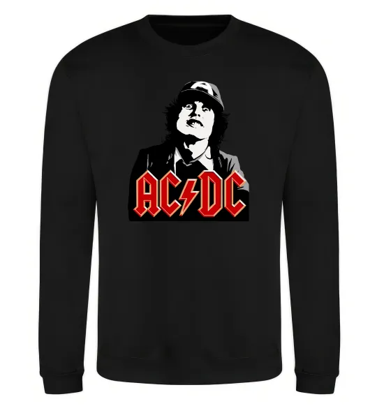 Свитшот Angus Young AC/DC Черный фото