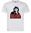 Чоловіча футболка Angus Young AC/DC Білий фото