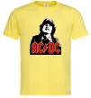 Чоловіча футболка Angus Young AC/DC Лимонний фото