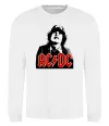 Світшот Angus Young AC/DC Білий Світшот Angus Young AC/DC Білий фото