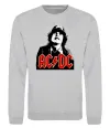 Світшот Angus Young AC/DC Сірий меланж Світшот Angus Young AC/DC Сірий меланж фото