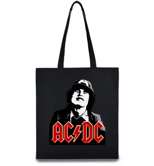 Эко-сумка Angus Young AC/DC Черный фото