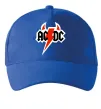 Кепка AC/DC блискавка з рогами Яскраво-синій фото
