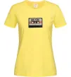 Жіноча футболка AC/DC Casette Лимонний фото