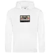 Женская толстовка (худи) AC/DC Casette Белый фото