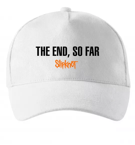 Кепка Slipknot The end so far Белый фото