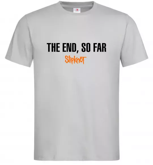 Чоловіча футболка Slipknot The end so far Сірий фото