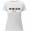 Женская премиум футболка Slipknot The end so far Белый фото