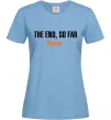 Жіноча футболка Slipknot The end so far Блакитний фото