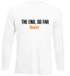 Лонгслів Slipknot The end so far Білий фото