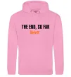 Мужская толстовка (худи) Slipknot The end so far Розовый фото