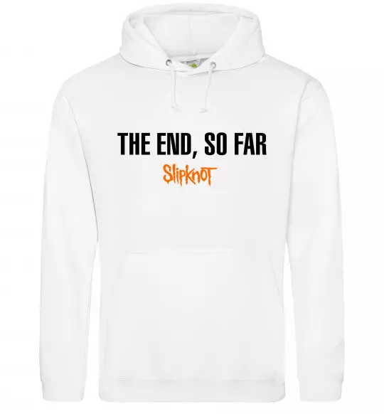 Женская толстовка (худи) Slipknot The end so far Белый фото